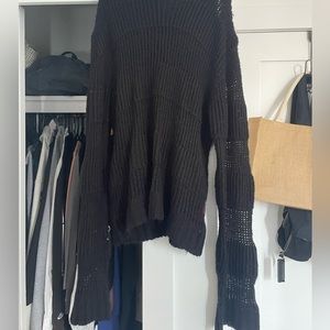 Super cool oversized Tripp NYC black sweater